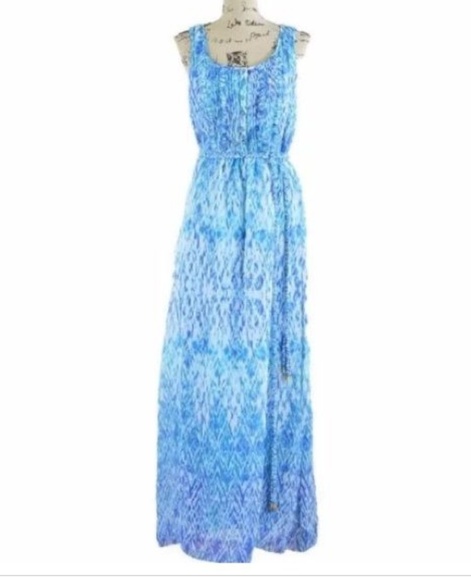 ECI Dresses & Skirts - Eci Blue Maxi Dress